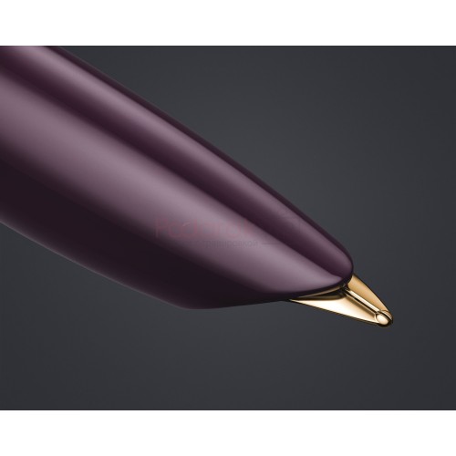 Ручка перьевая Parker 51 Premium, Plum GT (Перо F) 2123516